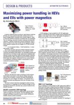 maximizing power handling in HEvs and Evs with power magnetics - 1