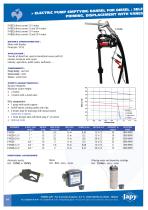 Electric pump emptying barrel of diesel 12-24V: F-FECx-1