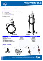 Pneumatics pumps for oil: GRH400xx-1