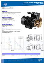 Utility pumps with impeller: JEP040 - JEP080-1