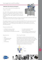 OMVE HP303 In-Line Homogenizer