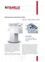 Overpressure and vacuum flap - 1