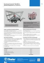 Cable Drum Transport- and Laying Trailer - 6