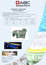 Vibrating separators (sieving)-1