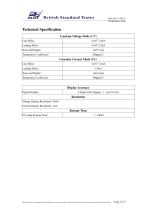 HPS SERIES - HIGH POWER/ VOLTAGE REGULATED DC POWER SUPPLY WITH OVER VOLTAGE/ CURRENT PROTECTION - 5