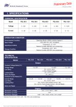 PSL Series Single-Channel Regulated Linear DC Power Supply with 4 Digits Display - 2