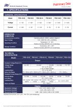 PSS Series Single-Channel Regulated Switching DC Power Supply with 4 Digits Display - 2