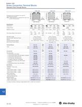 Terminal Blocks/Wiring and Connection Systems - Allen Bradley - PDF ...