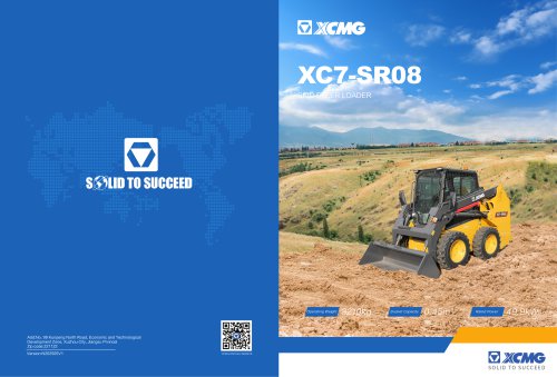 Skid Steer Loader XC7-SR08 YANGMA Euro5