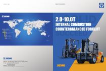 XCMG 2-10Ton Internal combustion counterbalanced forklift-1