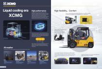 XCMG counterbalanced forklift 4.0-5.0t Peacock Series Electric-3