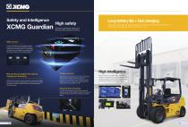 XCMG counterbalanced forklift 4.0-5.0t Peacock Series Electric-4