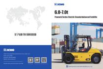 XCMG counterbalanced forklift 6.0-7.0t Peacock Series Electric-1