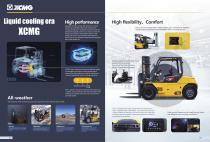 XCMG counterbalanced forklift 6.0-7.0t Peacock Series Electric-3