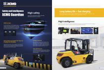 XCMG counterbalanced forklift 6.0-7.0t Peacock Series Electric-4