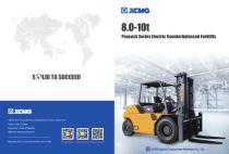 XCMG counterbalanced forklift 8-10t Peacock Series Electric-1