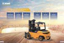 XCMG counterbalanced forklift 8-10t Peacock Series Electric-2