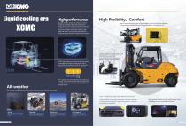 XCMG counterbalanced forklift 8-10t Peacock Series Electric-3