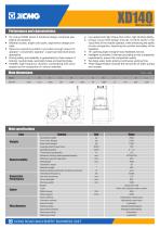 XCMG small road roller XD140-2