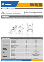 XCMG small road roller XMR170-2