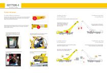 XCMG  truck crane QY70k-I construction - 3