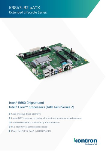 K3843-B2 µATX