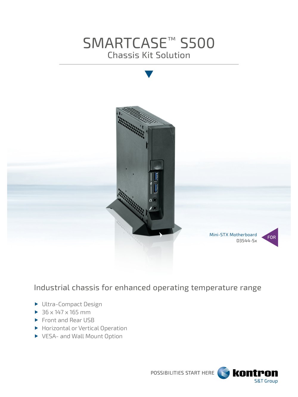 SMARTCASE&trade; S500 - Kontron