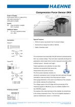 Compression Force Load Cell DK4 - 1