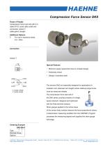 Miniature Compression Force Sensor DK0 - 1