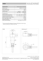 Miniature Compression Force Sensor DK2M - 2