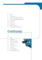 Gearboxes and special applications advertisement catalog - 3