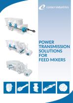 POWER TRANSMISSION SOLUTIONS FOR FEED MIXERS - 1