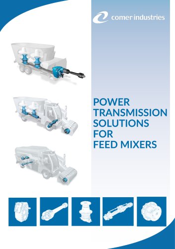 POWER TRANSMISSION SOLUTIONS FOR FEED MIXERS