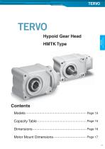 REDUCER FOR SERVO MOTORS TERVO - 15