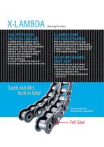 Tsubaki Lambda Lube Free Chain Brochure - 6