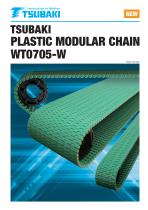 Tsubaki Plastic Modular Chain WT0705-W-1