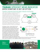 Tsubaki Wear Indicator Sprockets - 2