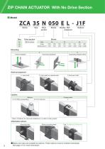 ZIP CHAIN ACTUATOR - 10