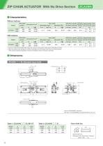 ZIP CHAIN ACTUATOR - 12