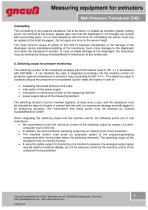 Operating Instructions Melt pressure transducer with switching output-5
