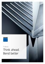 Think ahead. Bend better