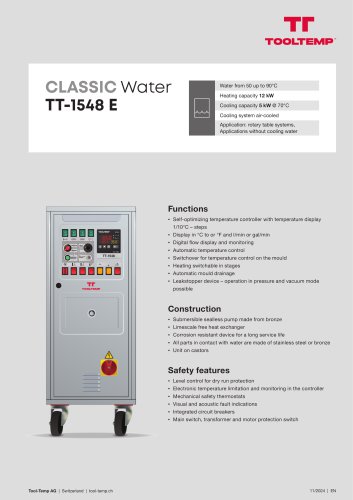 CLASSIC Water TT-1548 E