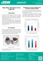 High Wear Resistant Screw "LSP-M" - 1