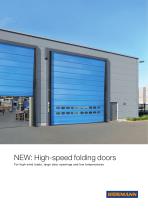 NEW: High-speed folding doors - 1