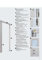 Steel and stainless steel  sliding doors OD - 13