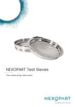 Date Sheet NEXOPART Test Sieves - 1