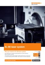 Brochure: XL-80 laser measurement system