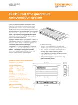 Data sheet: RCU10 real time quadrature compensation system - 1