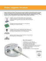 Flyer: Rotary, linear and ring magnetic encoders - 2