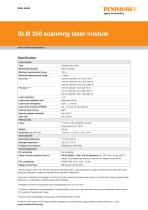 SLM 250 scanning laser module - RENISHAW - PDF Catalogs | Technical ...